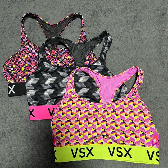 Victoria's Secret Other - Victoria Secret sport - sports bras size M - very colorful and fun